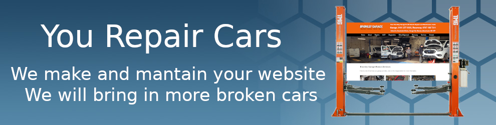 website for garages you repairs cars we bulid and maintain your website and it will bring in more cars for repair